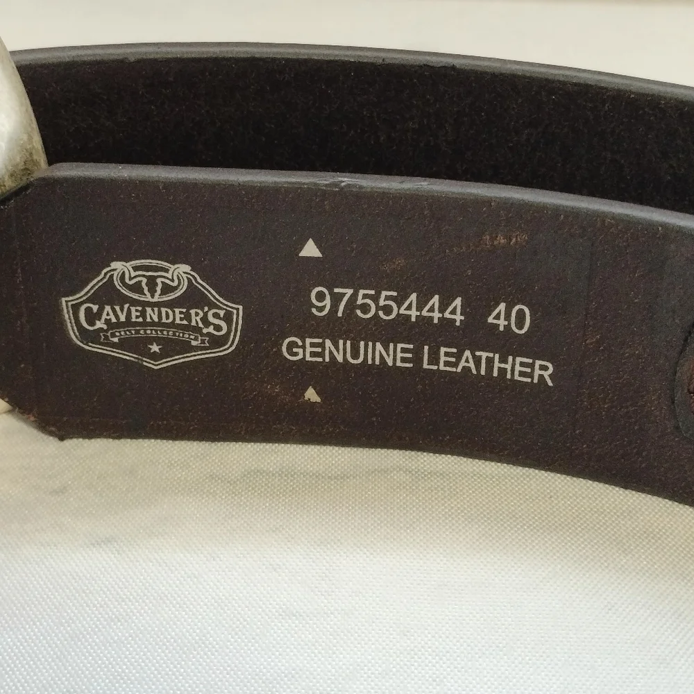 Cavenders men's size Canvender the Leather Belt